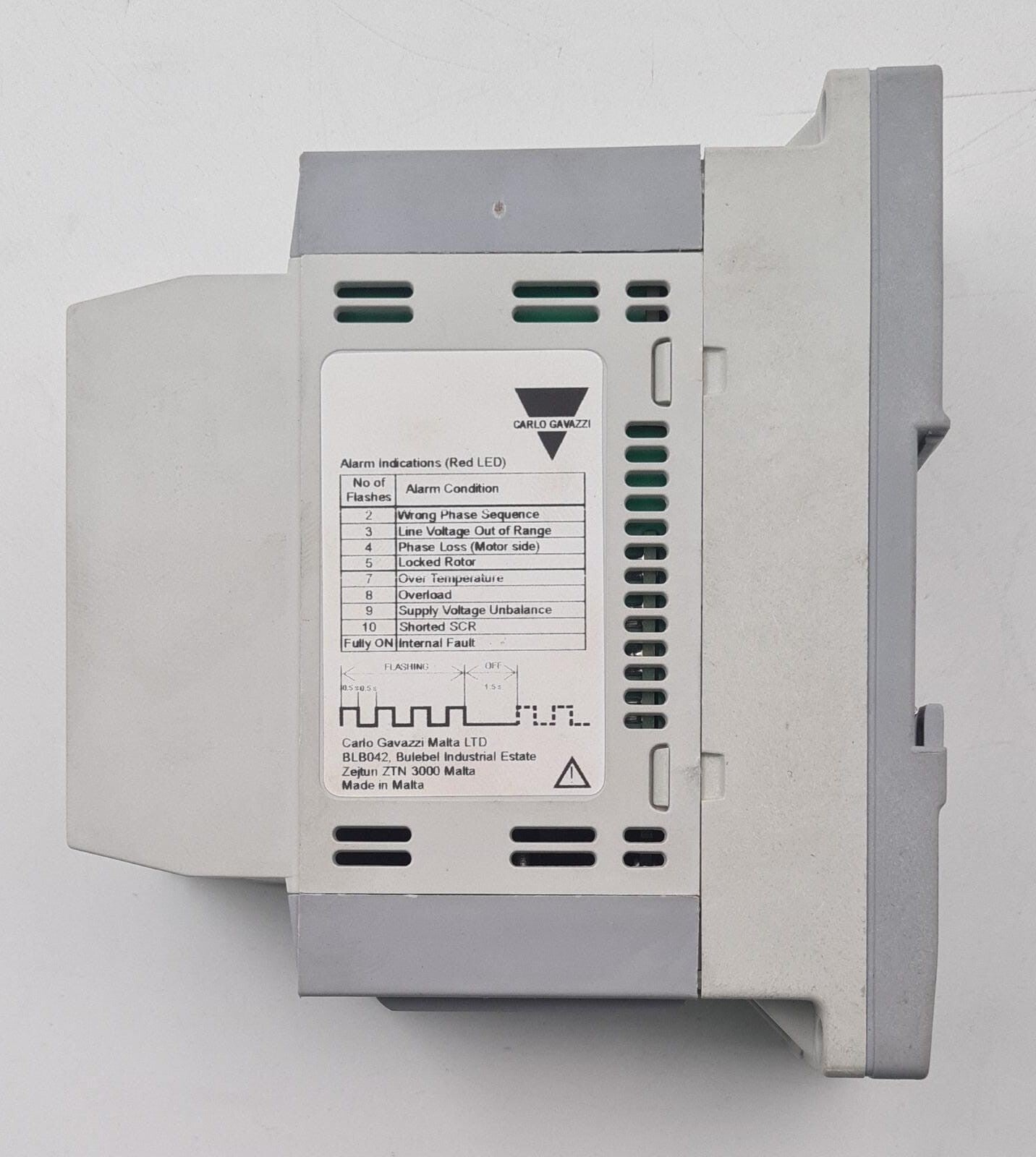 CARLO GAVAZZI RSGD4025E0VD200 3-Phase AC Motor Softstarter