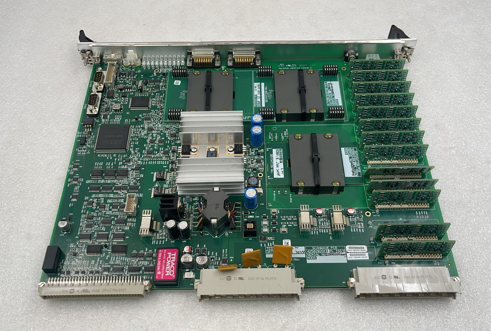 Waters Scan-Wave board Type-6 angled PCB view