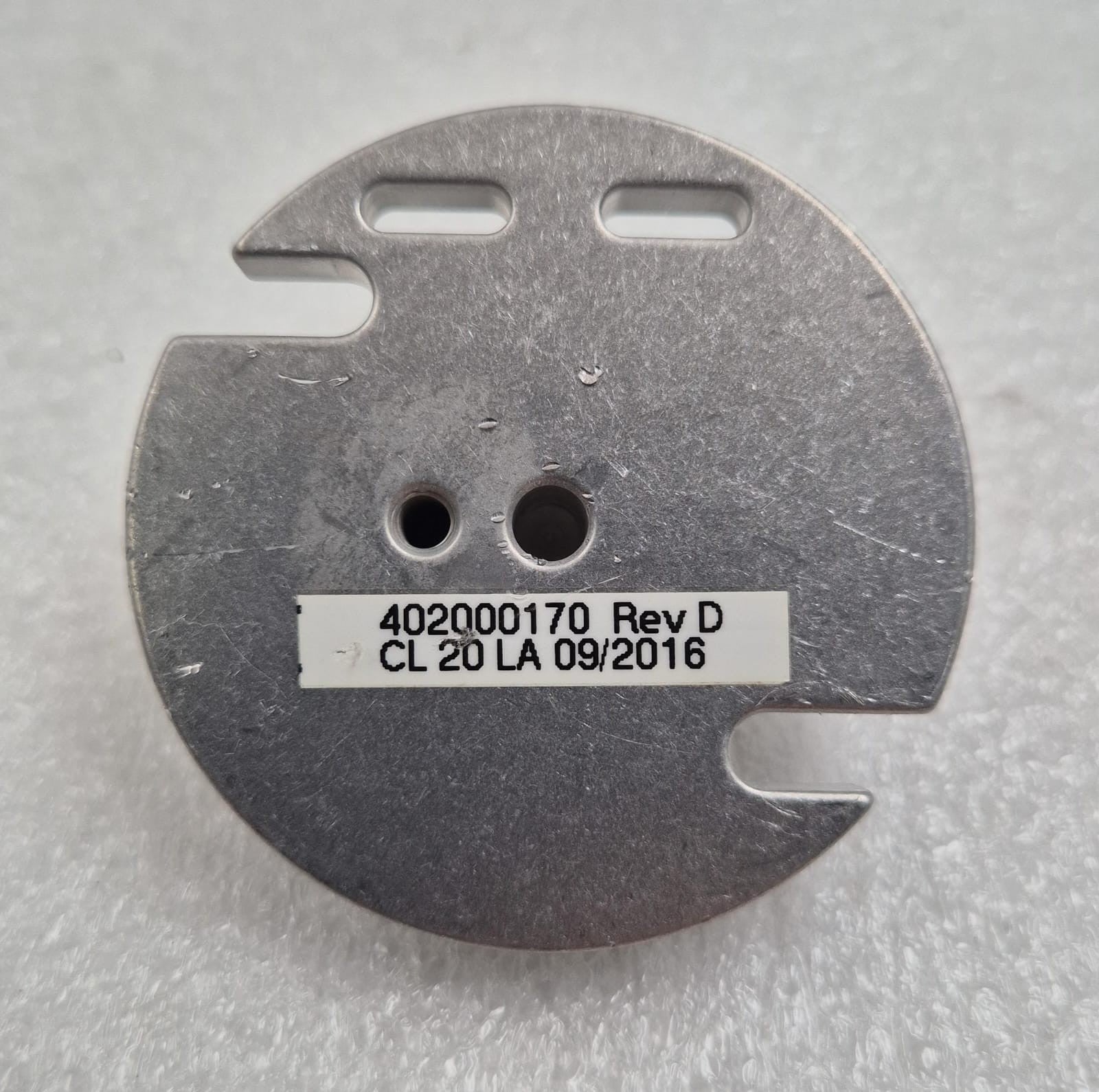 Waters 402000170 Rev D CL 20 LA Ellipsoidal Mirror