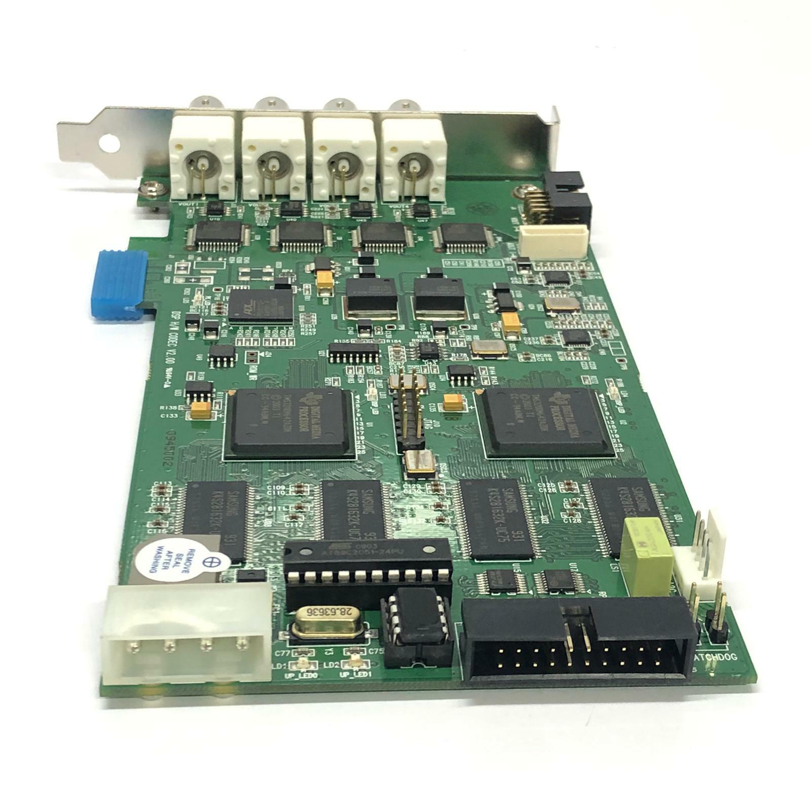 NUUO 8 Channel 240 fps H.264 HD-SDI DVR Card DSP H/W CODEC PCI-Express