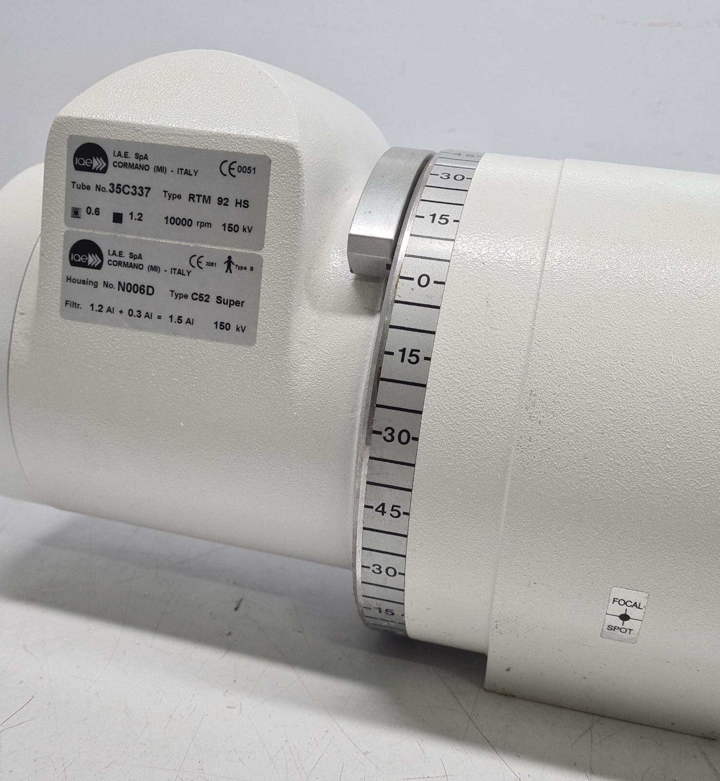 I.A.E SpA Tube 35C337 RTM 92 HS ANODE CATHODE W/ Housing N006D C52 Super