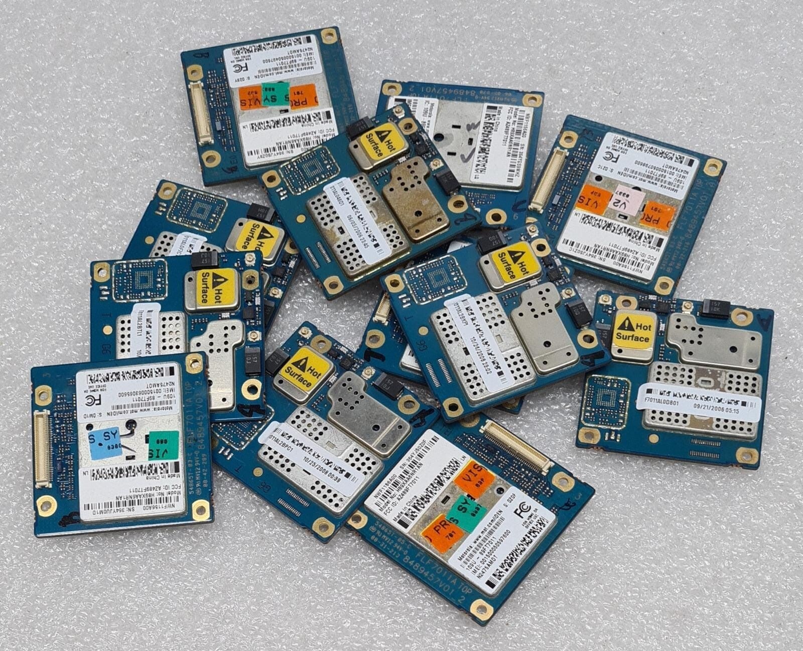 [LOT 12] Motorola iDEN Modem N2475AMOT FLF7011A 8489457V01_2 54865T H89XAA6NR1AN