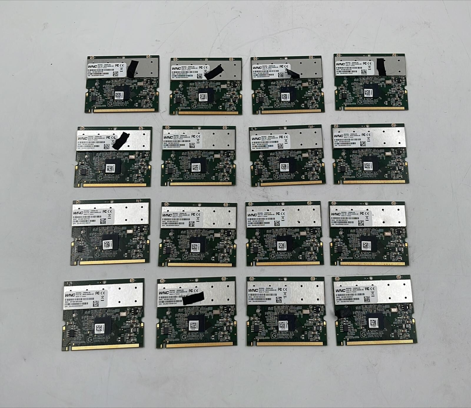 [LOT OF 16] WNC DNMA-92 Wireless Mini PCI Card WLAN NKR-DNMA-92