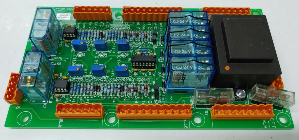 WASSENBURG MEDICAL DEVICES B.V. PCB BOARD 44023001 W/ ORANGE Connectors