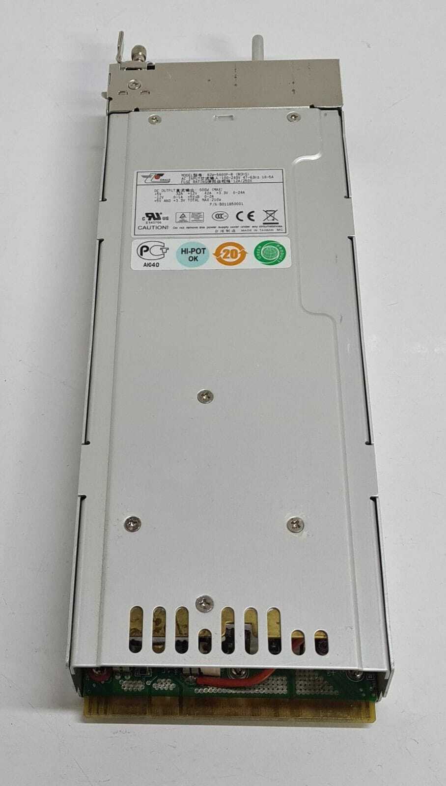 LEMACS EMACS R2W-5600P-R 600W Server Power Supply B011850001