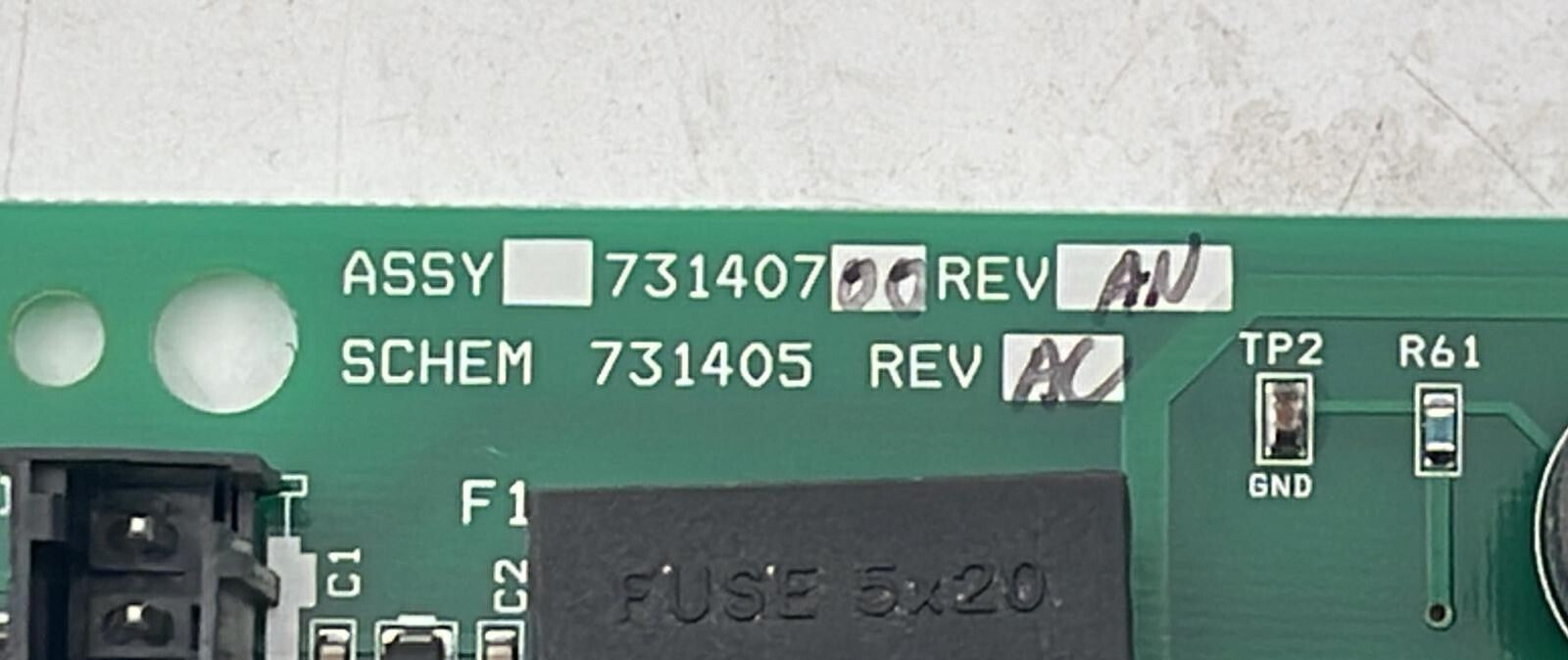 INDICO X-Ray CPI  Filament Supply Board PWB 731407 SCHEM 731405 PWB 731406