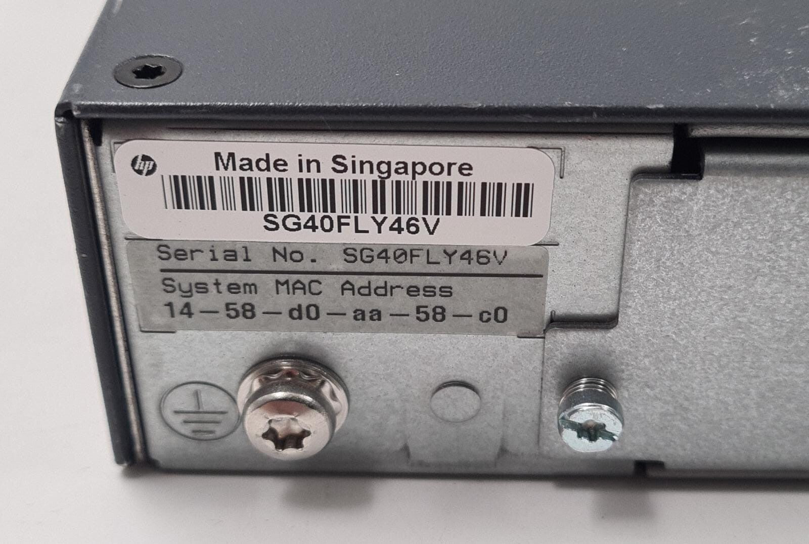 HP J9728A 2920-48G Regulatory RSVLC-1201A 48-Port Gigabit Ethernet Switch W/ PSU