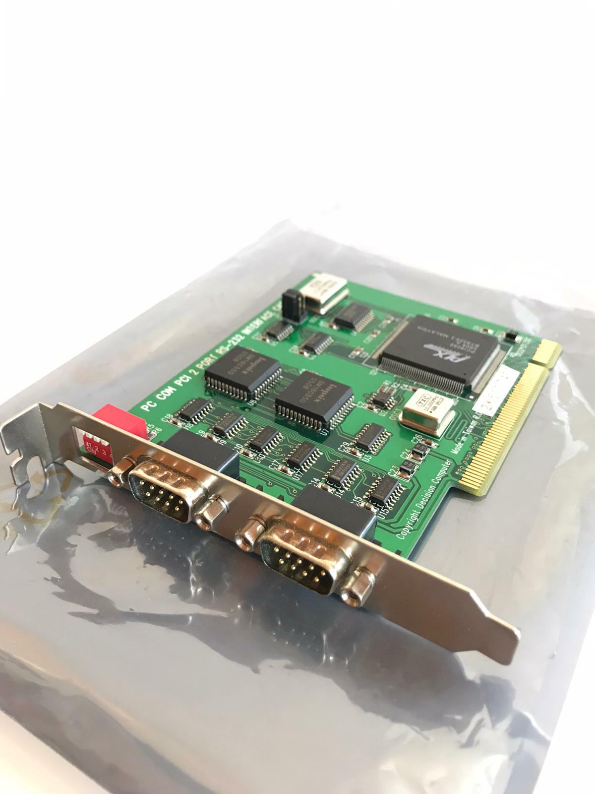 Decision PC Com PCI 2 Port RS-232 Interface Card PCI KODAK CREO PrePress