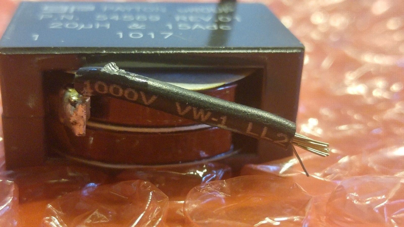 [LOT 46] Payton Group 54569 REV 01 15 Adc 1017 Ind 22uH 3.5A RMS Power SMS