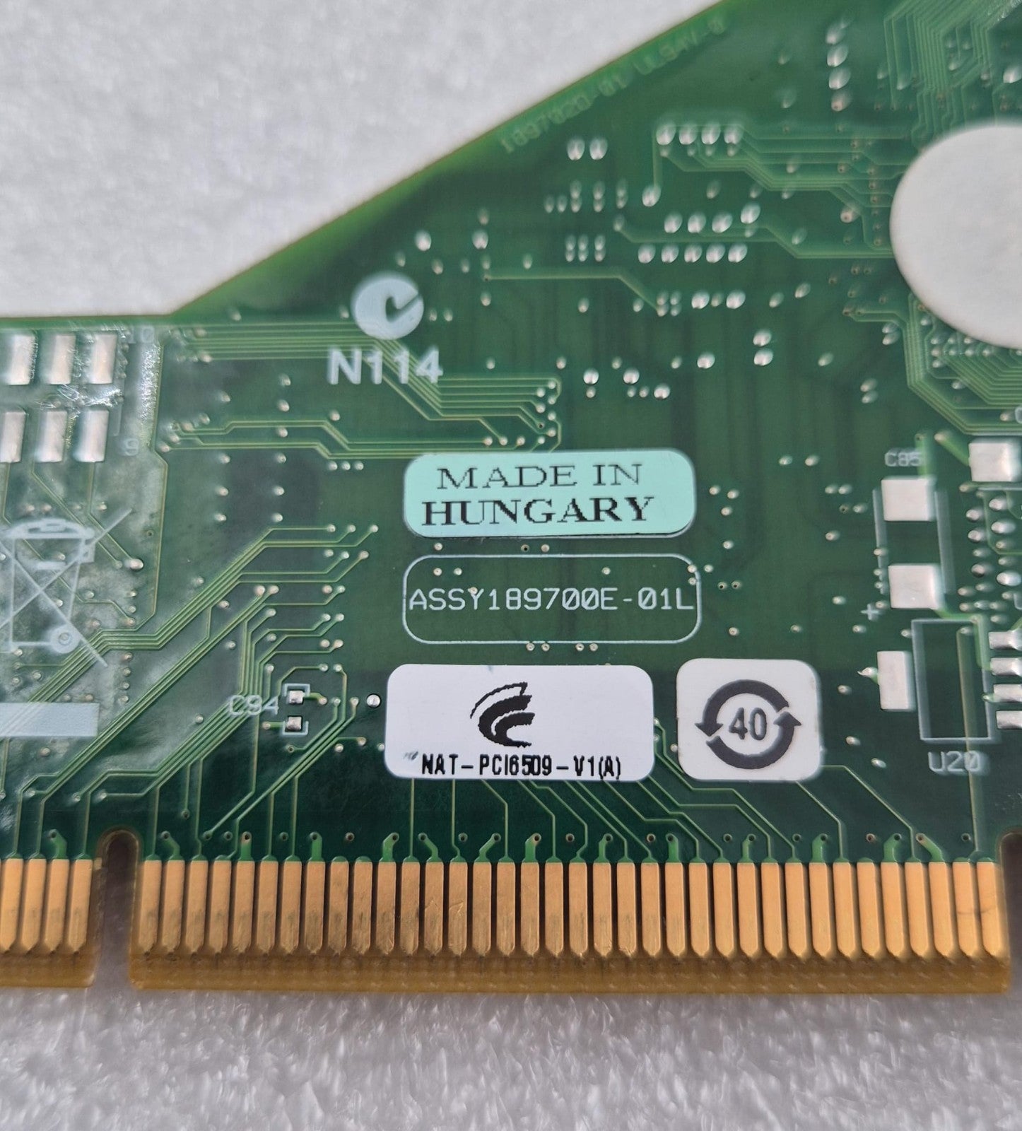 National Instrument PCI-6509 ASSY189700E-01L Digital I/O DAQ Card 189702D-01