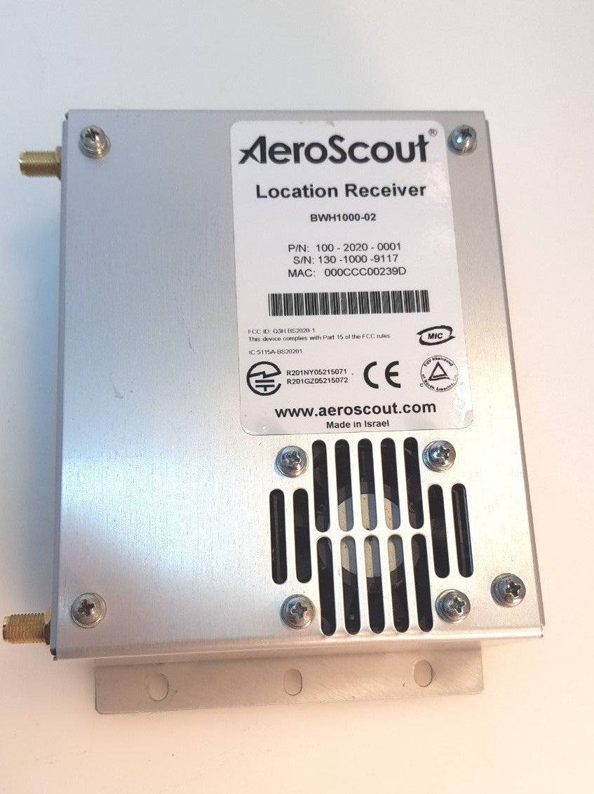 Aeroscout Location Receiver BWH1000-02 P/N 100-2020-0001