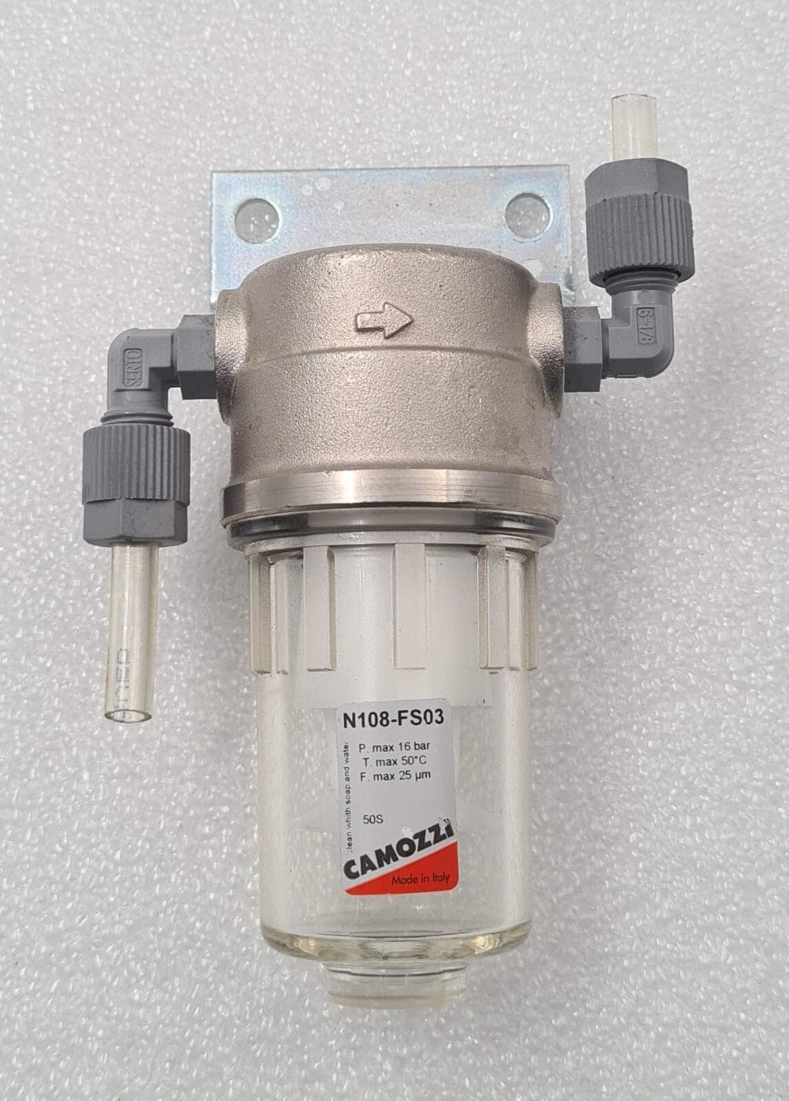 CAMOZZI N108-FS03 FILTER 16 Bar