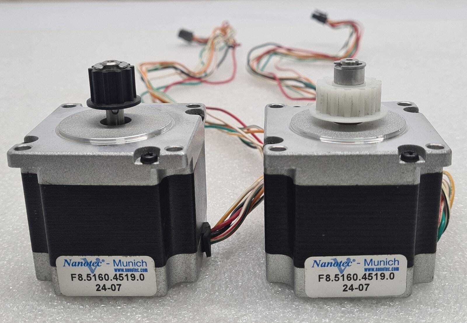 [LOT 2] Nanotec ST5918S2008-KAGF2 Stepping Motor F8.5160.4519.0 For Agfa CR30-X