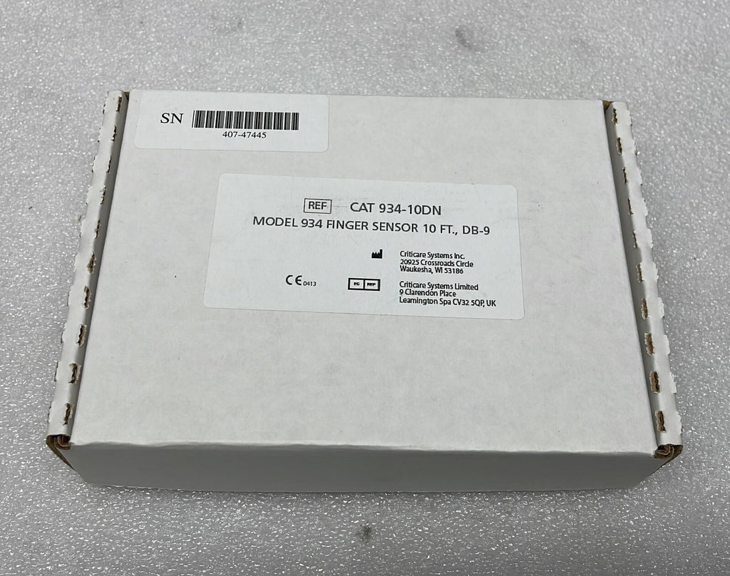 CSI Criticare Systems 504DX Digital Oximeter Monitor W/ 934-10DN Finger Sensor