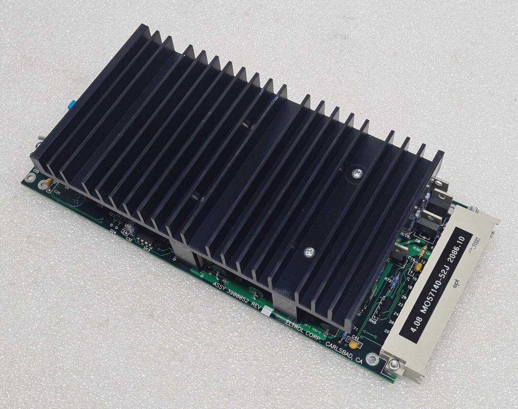 Eltrol Amplifier Driver ASSY 3900052 4.08 MO57140-52J FAB 3850052A PCB