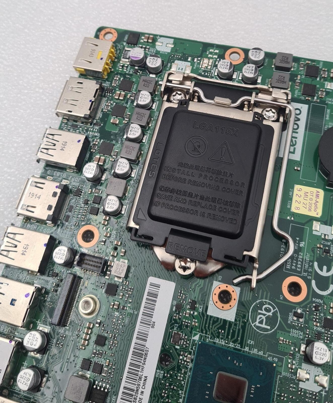 Lenovo IQ3X0IL EQ370 NM-B551 DDR4 LGA115X System 01LM294 Motherboard