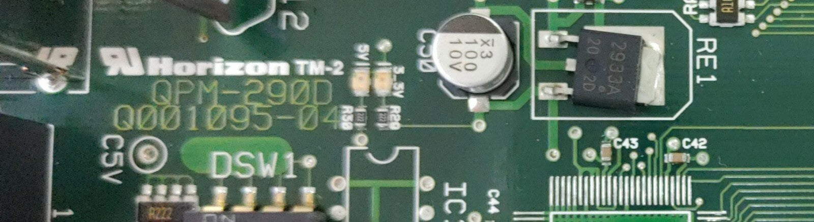 Horizon TM-2 QPM-290D Q001095-04 / P109512-02 CIRCUIT BOARD