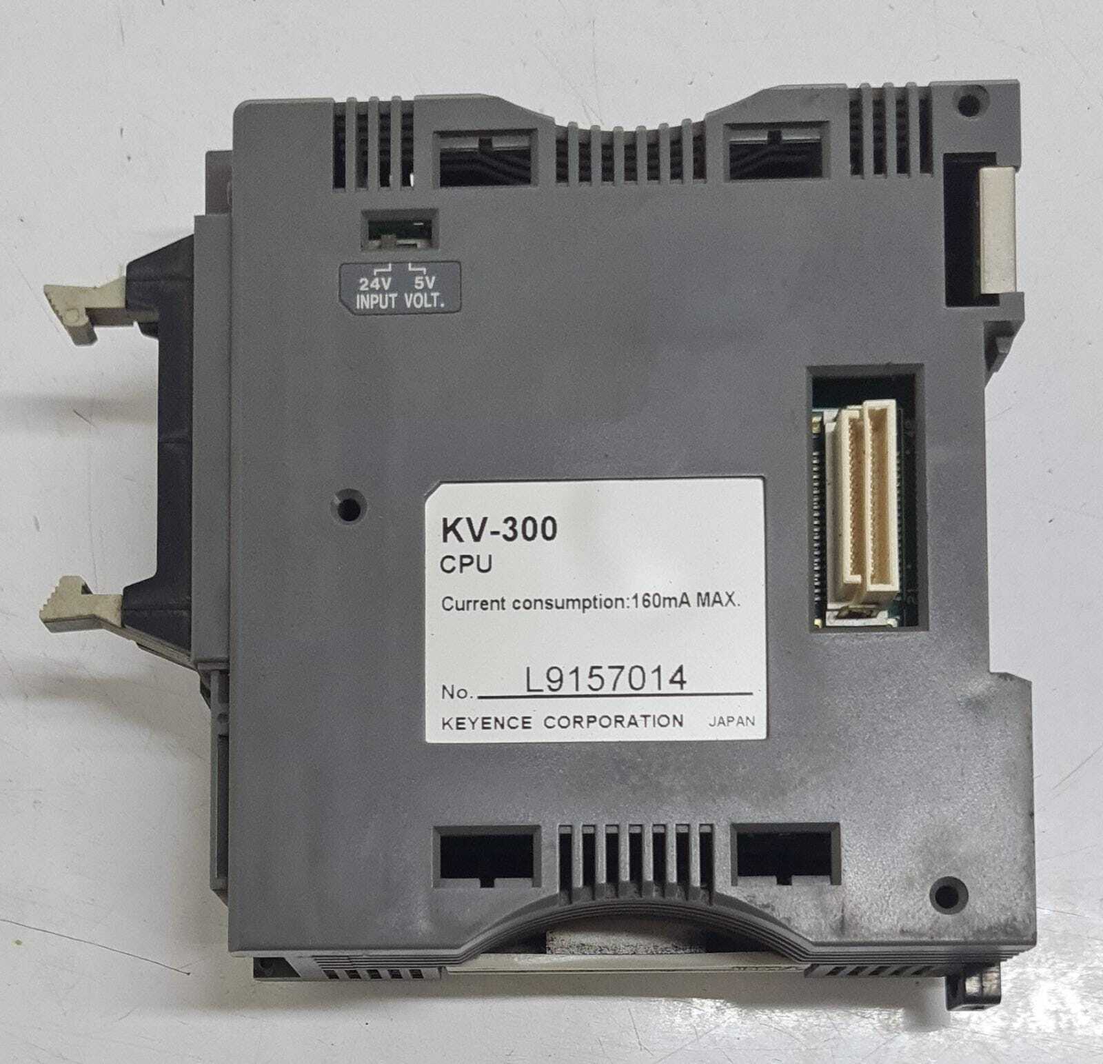 Keyence KV-B16R KV-300 CPU KV-C16X Input KV-L2 Relay Output module - AS IS