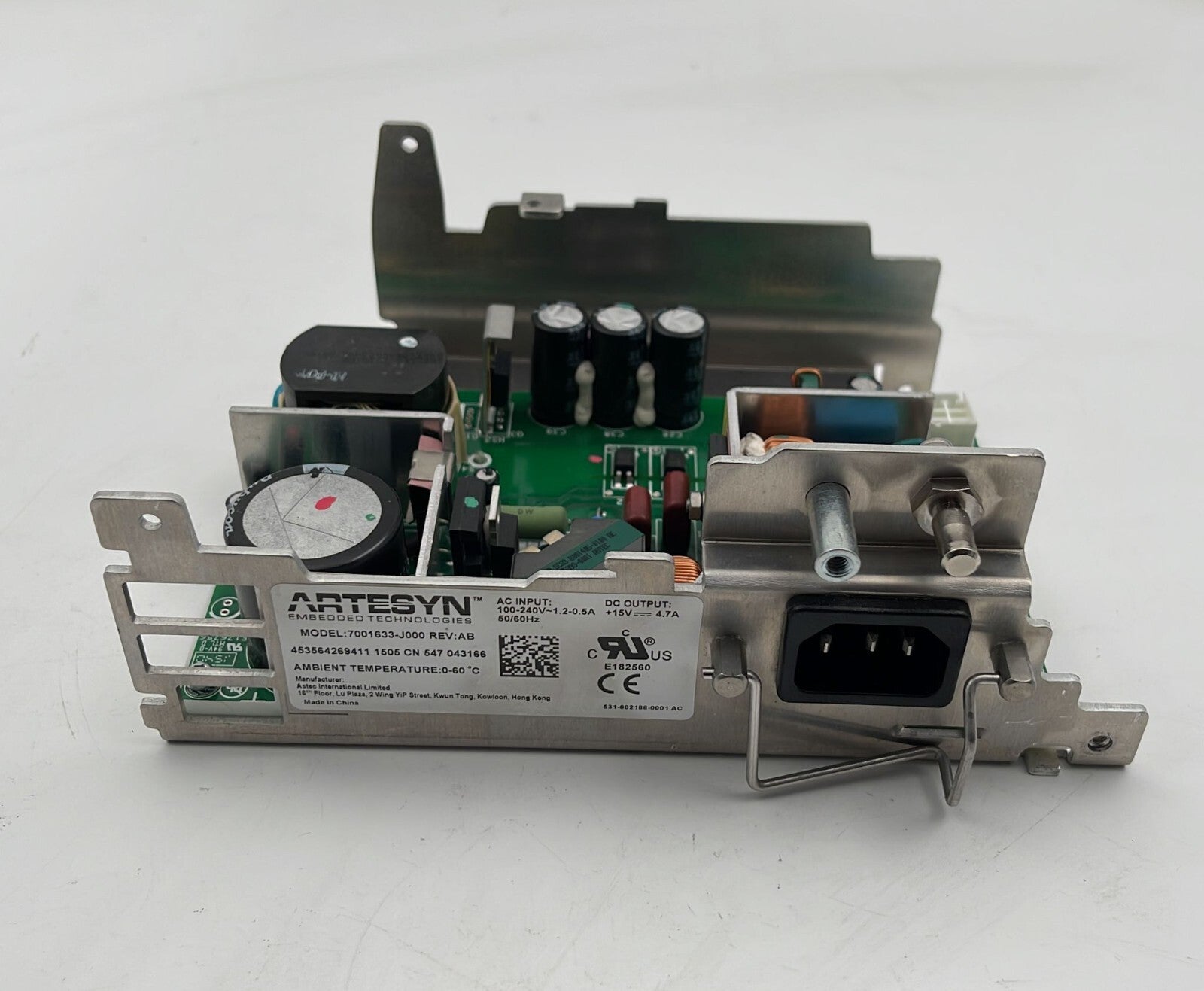 ARTESYN 7001633-J00 Monitor Power Supply 509-010247-0001