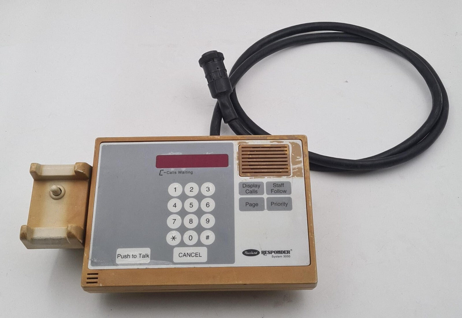 Rauland-Borg RESPONDER System 3000 NCS3010 Nurse Console **AS-IS**