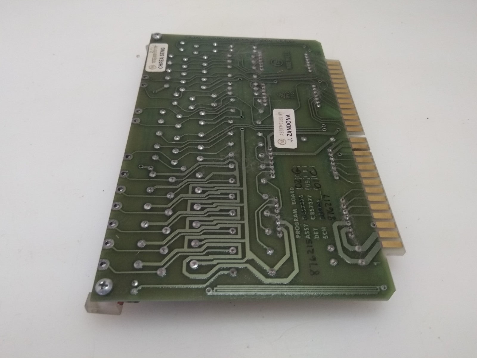 Varian Program Board Pcb Assy d857376 With 20 Pcs Bourns 3057y 1 202