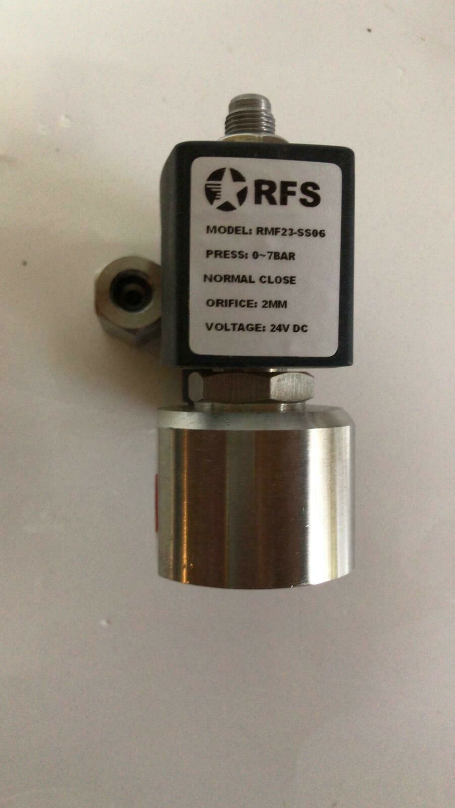GEM Operated solenoid coil valve 7 bar rmf23-ss06