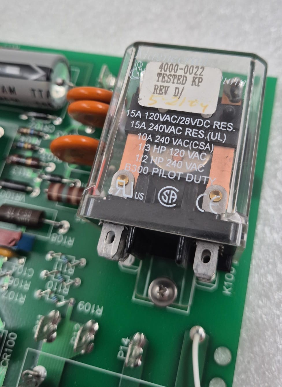 LaserScope 4000-0022 PCB ANALOG 590-14 for Aura i / LYRA Surgical Laser System