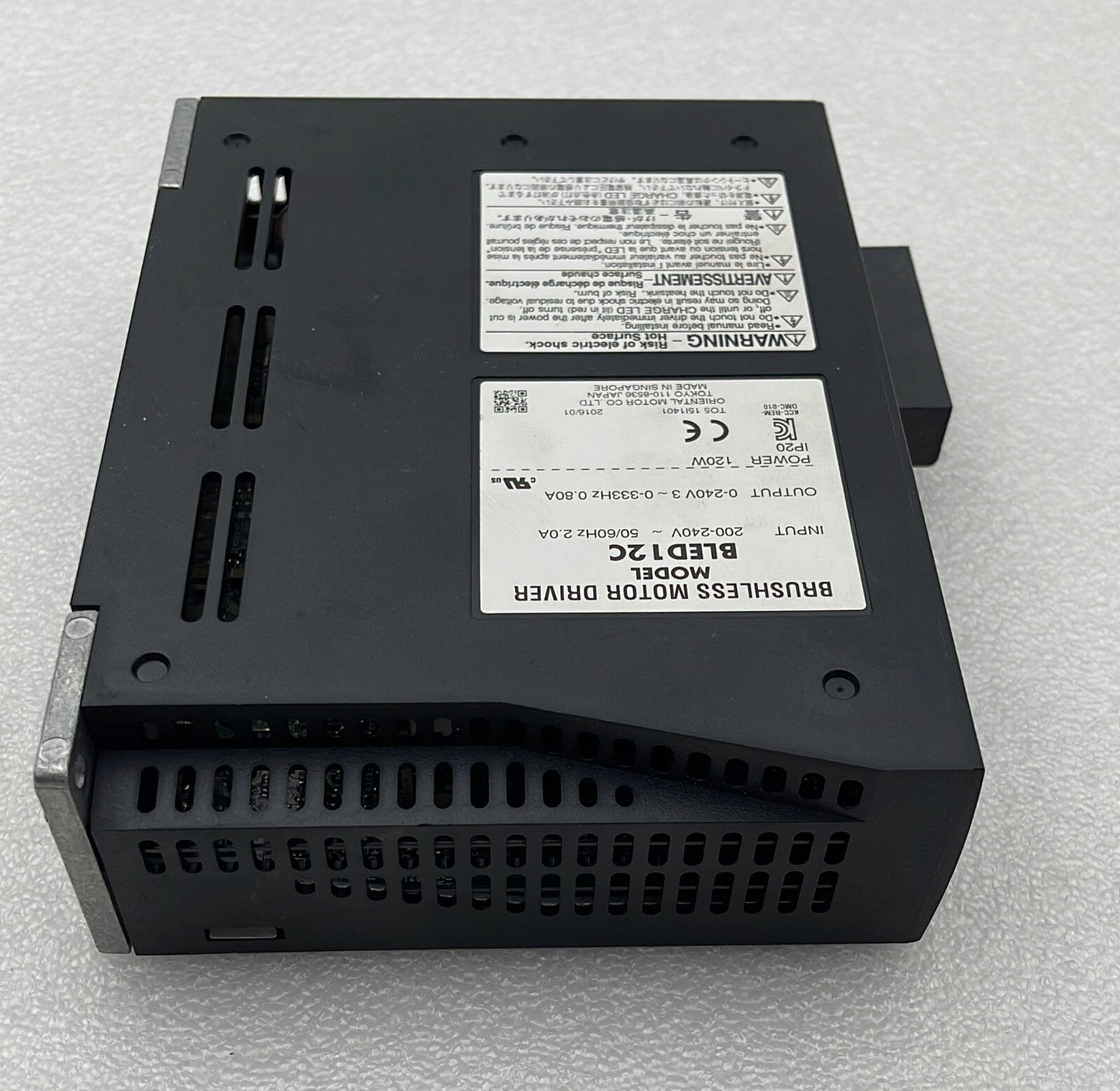Oriental Brushless Motor Driver BLED12C 120W