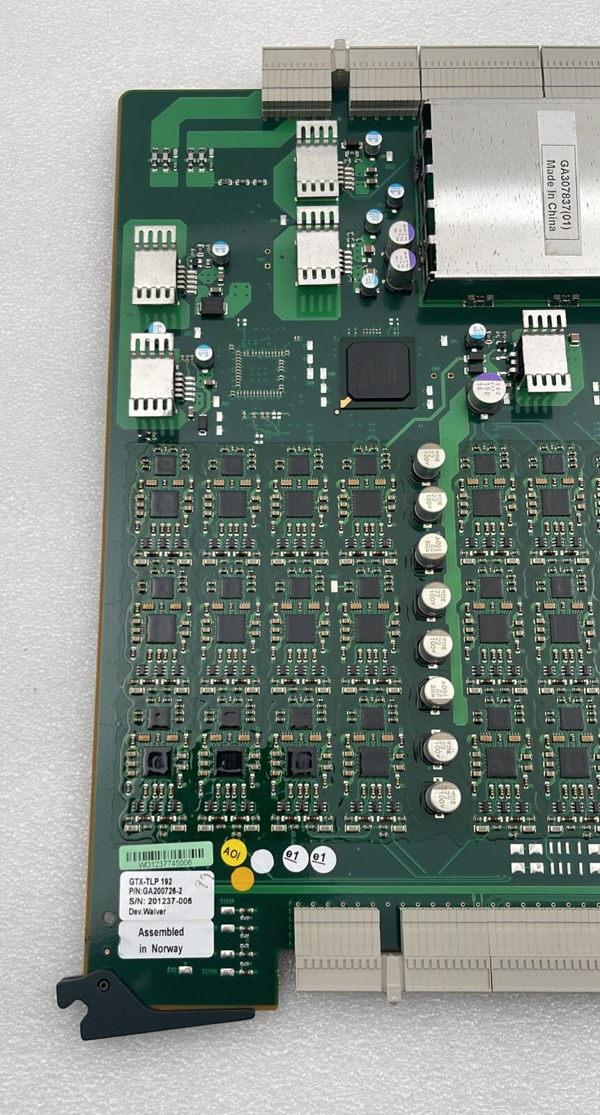 GE Healthcare Vivid E9 Ultrasound GTX-TLP 192 Board GA200726-2