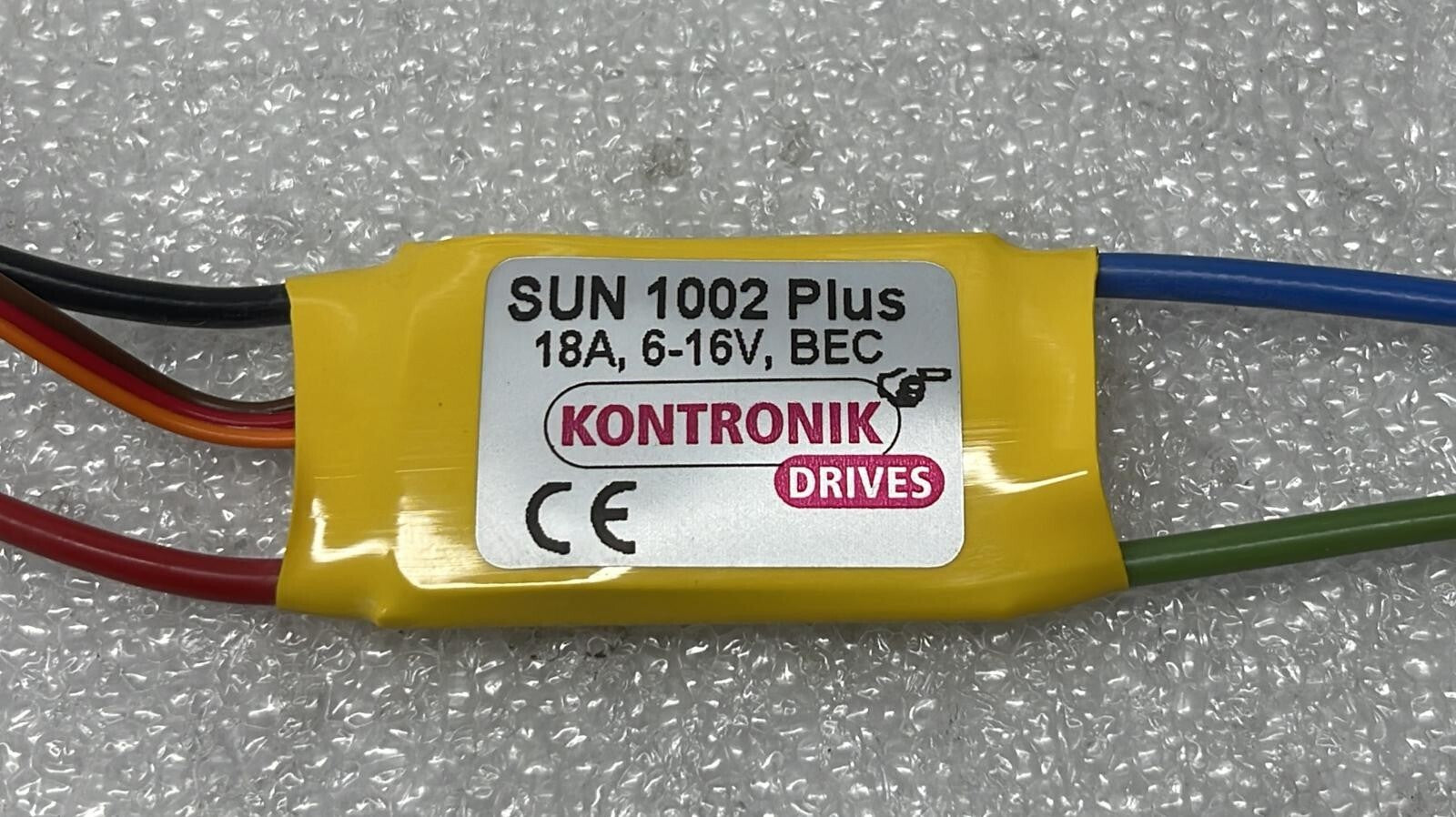 [LOT OF 4] KONTRONIK DRIVES SUN 1002 PLUS 18A 6-16V BEC