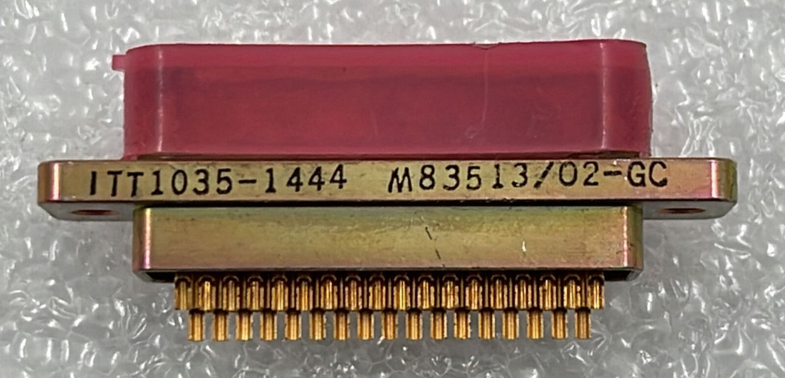[LOT OF 9] GLENAIR M83513/02-GC CONNECTOR MICRO-D RECEPTACLE 35-POSITION