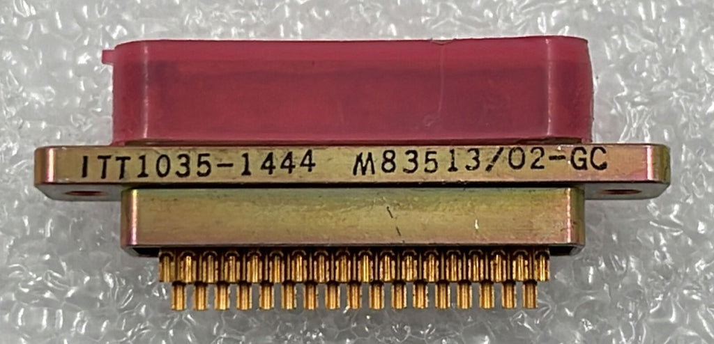 [LOT OF 9] GLENAIR M83513/02-GC CONNECTOR MICRO-D RECEPTACLE 35-POSITION