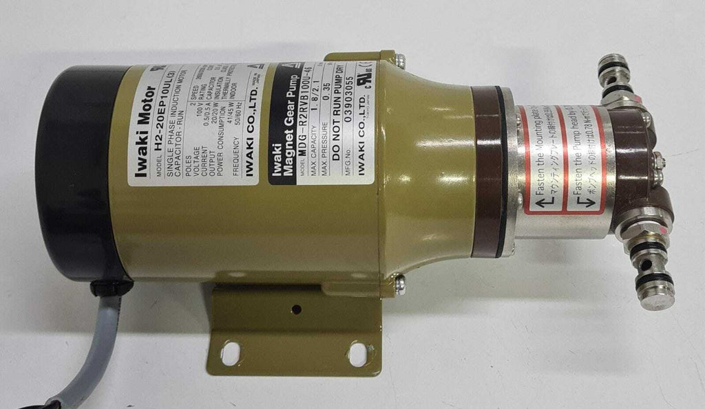 Iwaki Motor H2-20EP10UL(3) Magnet Gear Pump MDG-R2RVB100U-46
