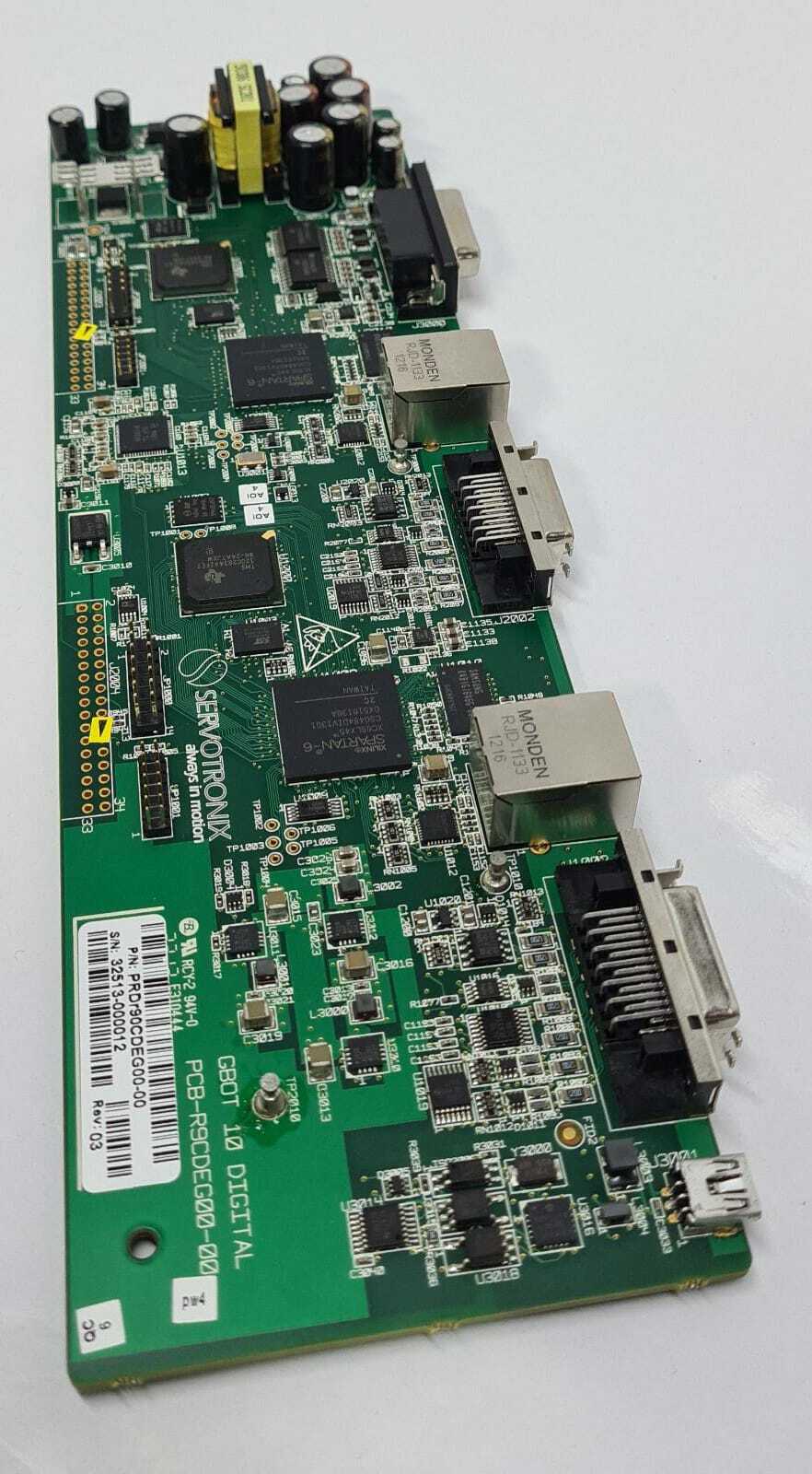 Servotronix GBOT 10 Digital PCB-R9CDEG00-00 PRDr90CDEG00-00 rev. 03
