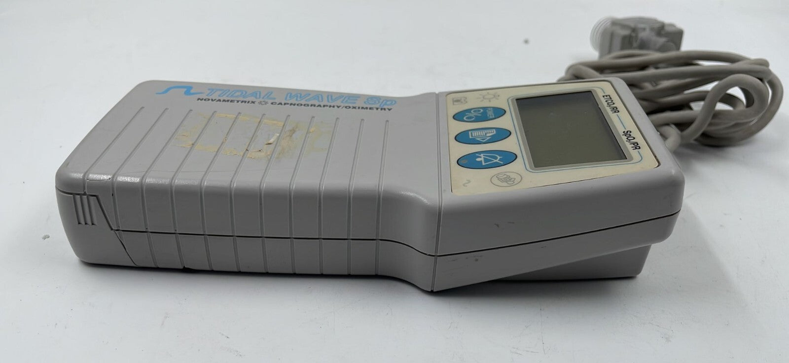 Novametrix Capnography/Oximetry Tidal Wave Sp 715 W/ Battery