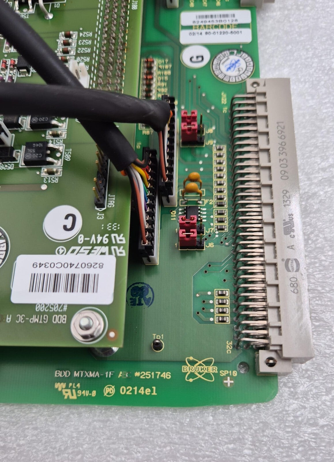 Bruker Microflex BDD MTXMA-1F & BDD GTMP-3C & BDD GTSMC-2D PROCESSOR BOARD ASSY