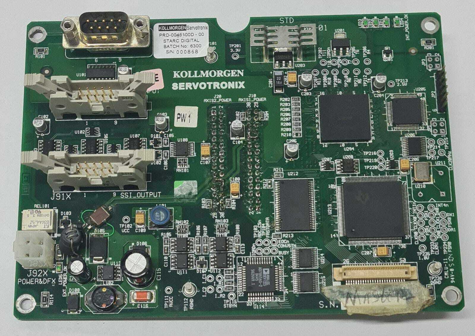 Kollmorgen Servotronix PRD- 0046100D- 00 Starc Digital Board