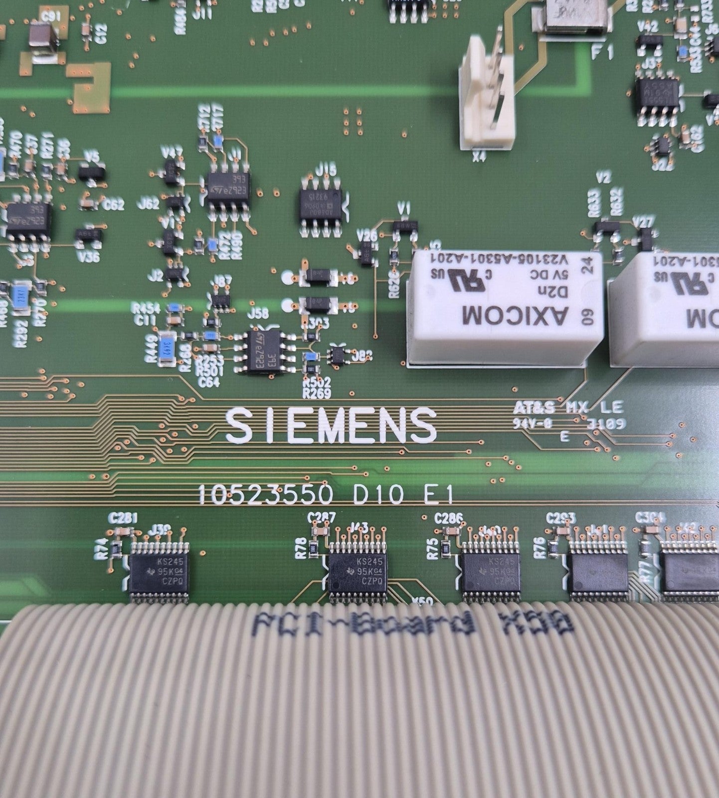 SIEMENS 10523550 D10 E1 PCB Board W/ AT&S MI FO ASSY for Axiom Artis Scanner