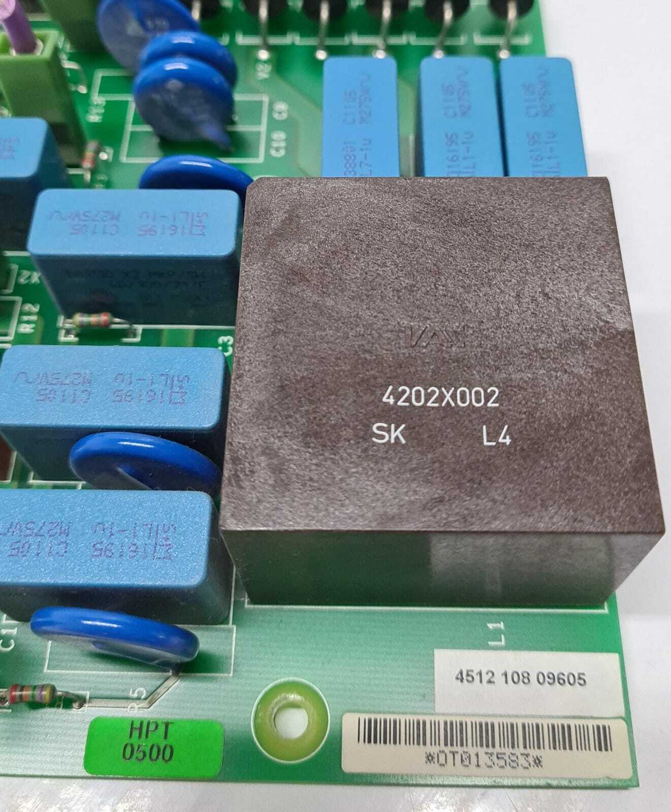 Philips Bucky Diagnost Rotor Control Board 4512 108 09605 PCB 4512 208 09605