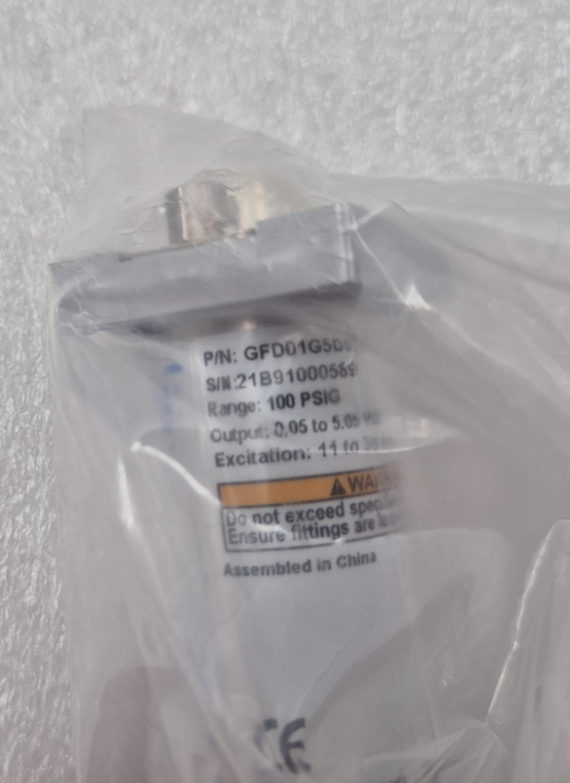 Parker Veriflo Valve W/ Swagelok PGU-50-P100 & BROOKS GFD01G5DSM SolidSense ASSY