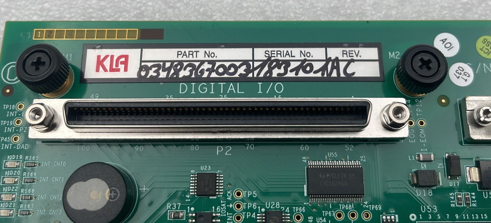 KLA-TENCOR 0348367-003 Combo interface Board PCB 0348368-002 Assy 0348367-001