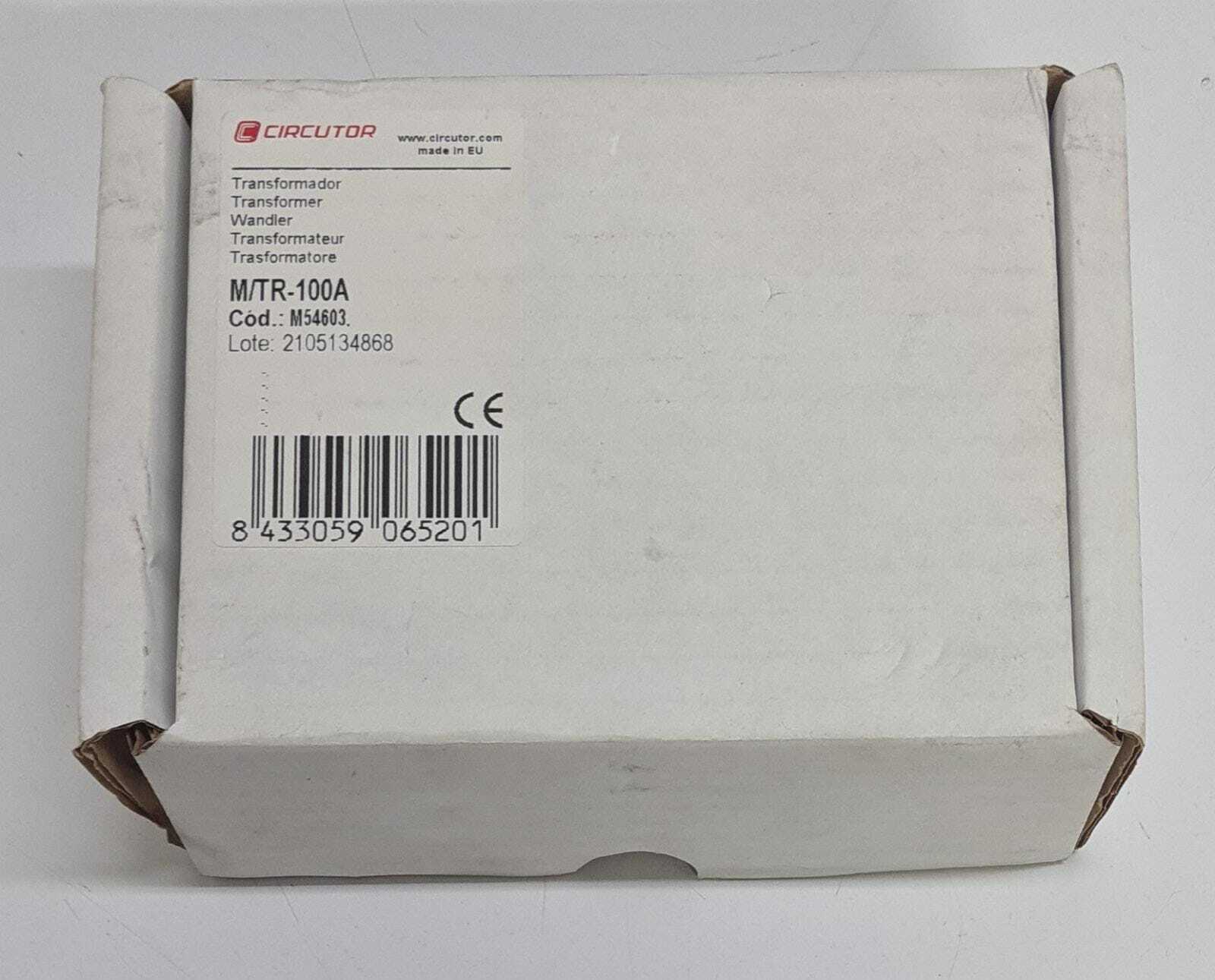 ABB CIRCUTOR Transformer M/TR-100A TR101-OCS 100A/4V