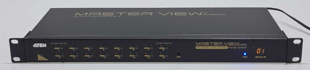 ATEN OSD Master View MAXIPORT KVM SWITCH ACS-1216A 16 Ports