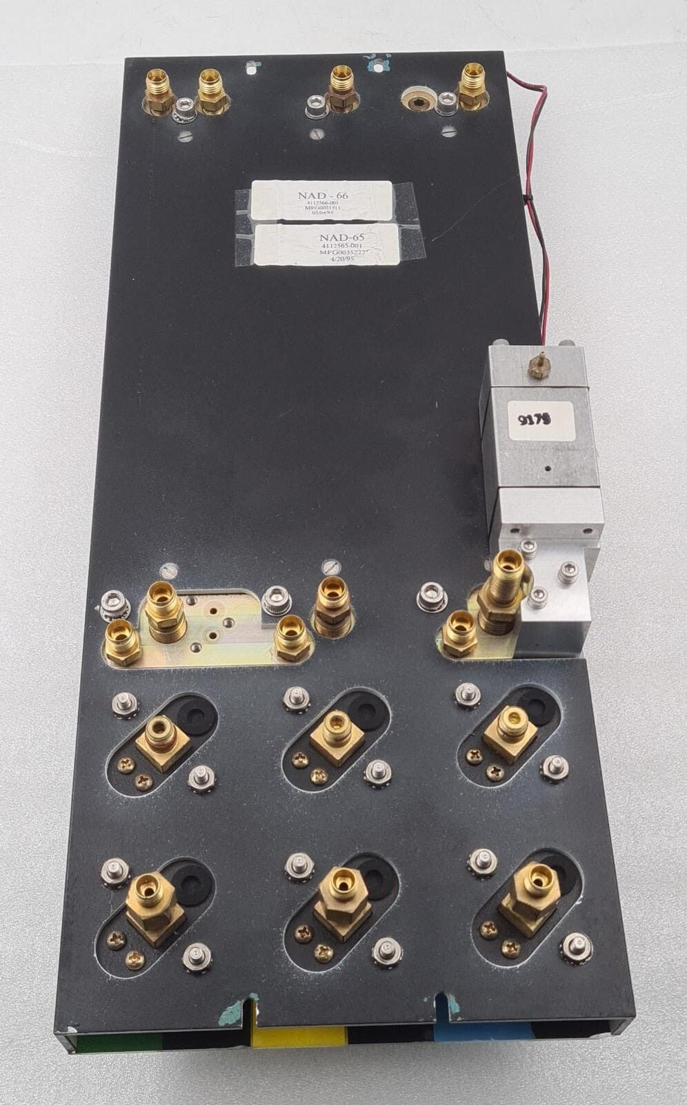 NORTH AMERICAN DRAGER N2O AIR ON Flowmeter Gauge Assembly NAD-65 NAD-66