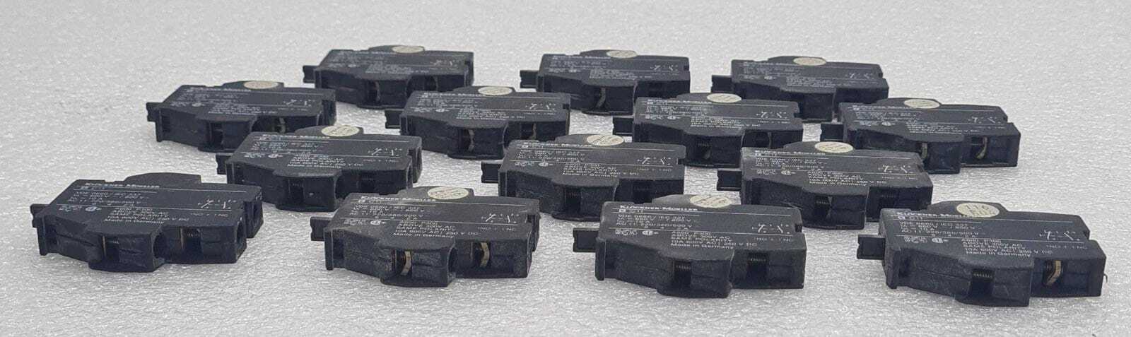 [LOT OF 14] KLOCKNER MOELLER CONTACT BLOCK E C11 VDE 0660 IEC 337