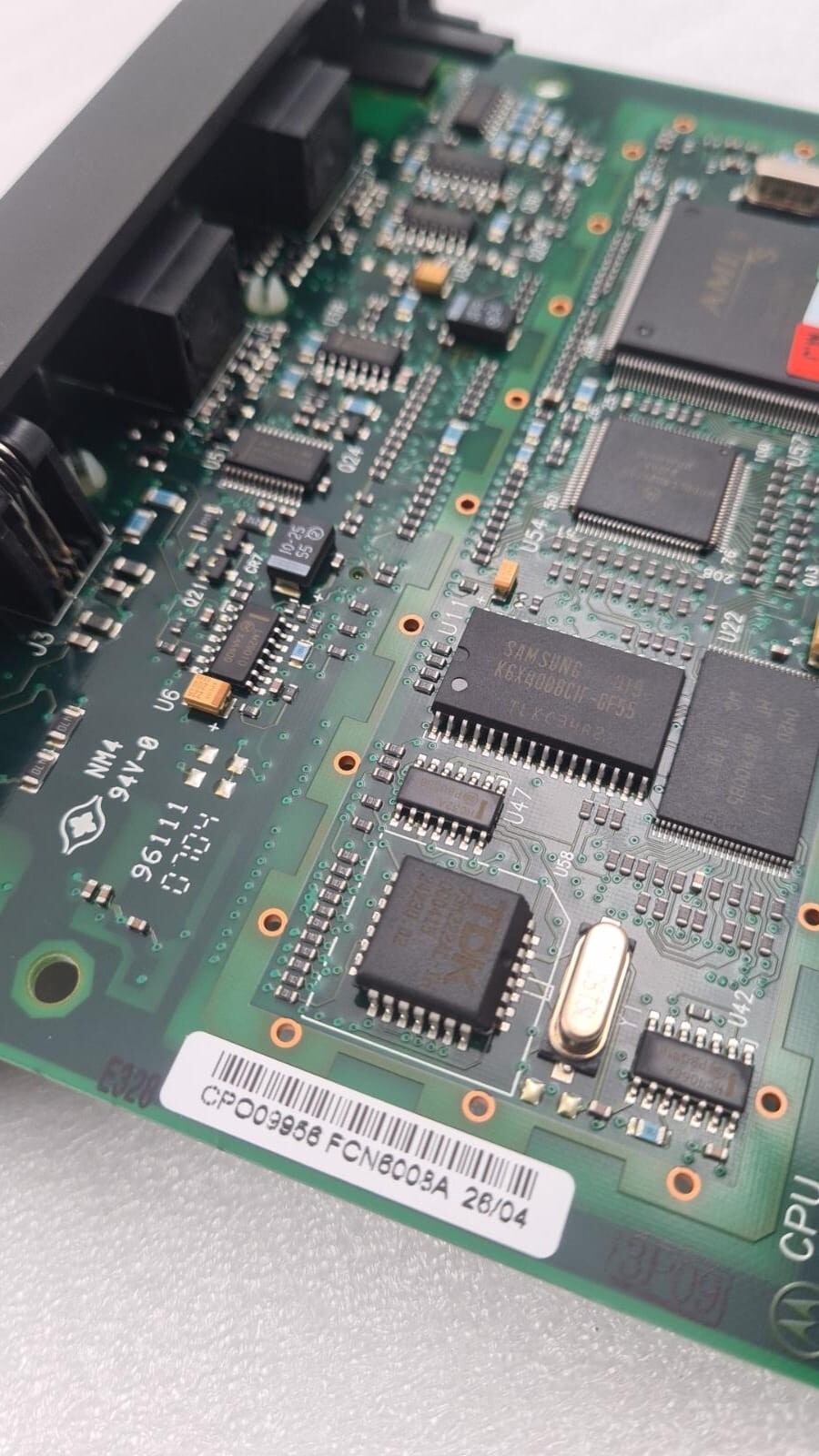 Motorola Radio Monitoring System MOSCAD-L CPU Module FRN5810B FCN6008A ISSUE-A1