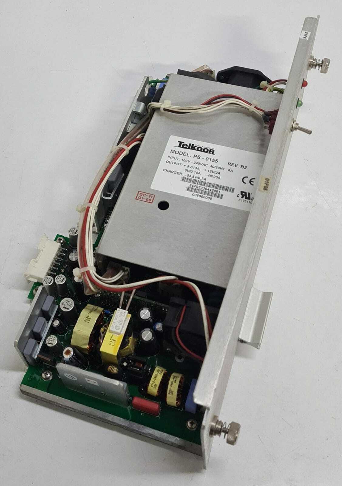 TELKOOR PS-0155 REV. B2 PS500 AC 72440953300 Power Supply 100-240V 50/60Hz 6A