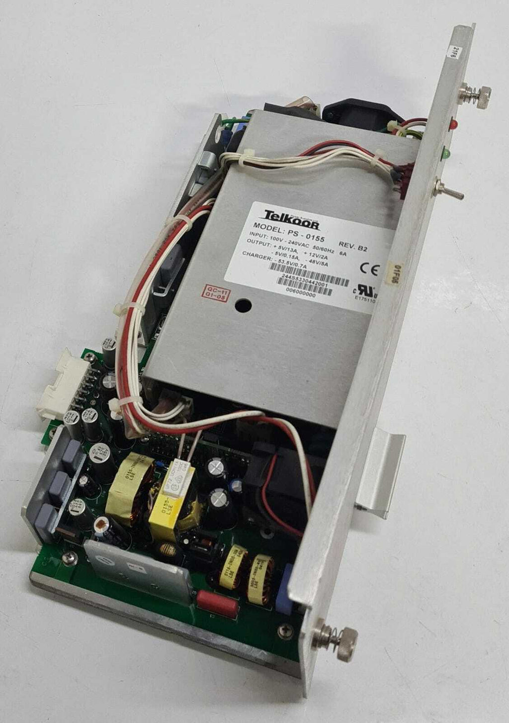 TELKOOR PS-0155 REV. B2 PS500 AC 72440953300 Power Supply 100-240V 50/60Hz 6A