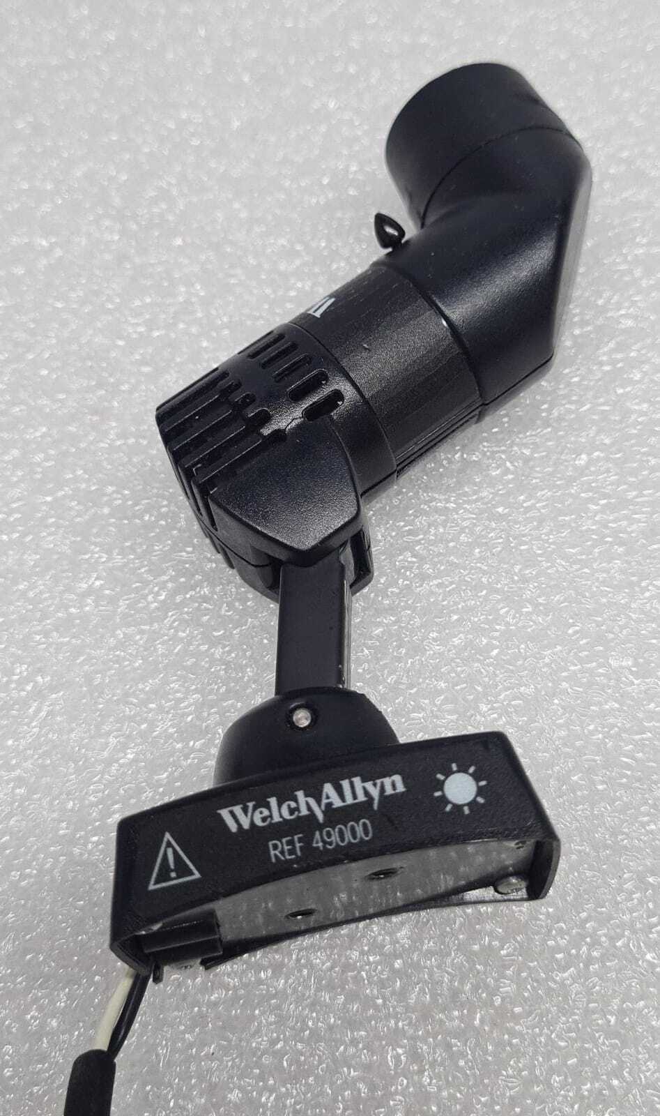 Welch Allyn 49000 Medical Surgery Procedure Headlight Front Light & Headband