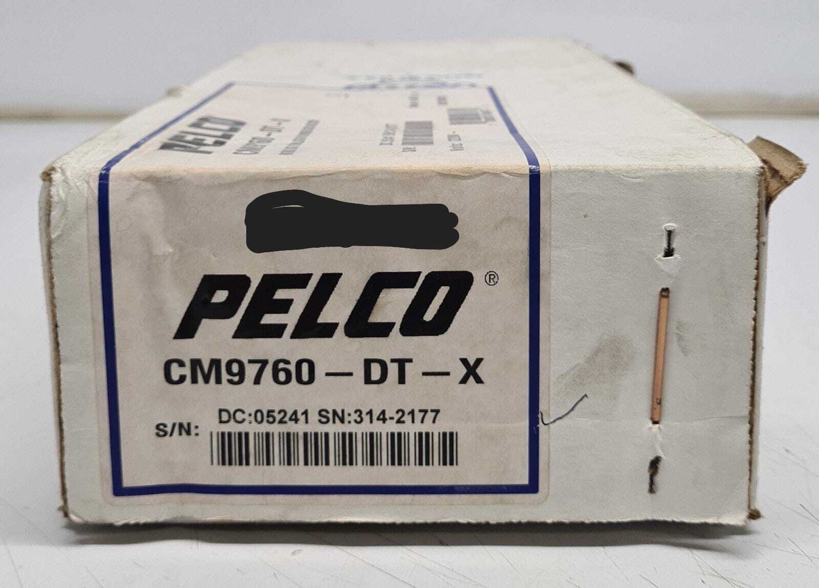 NEW - PELCO CM9760-DT-X MATRIX DATA TRANSLATOR CM9760 DESK RACK 220V CM9760